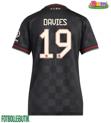 Bayern Munich Alphonso Davies #19 Tredje Tröja Kvinnor 2025-26 Kortärmad